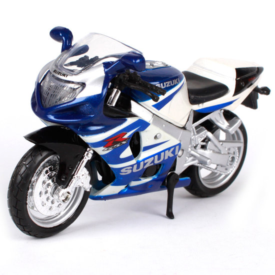 Suzuki GSX-R750, blue - white